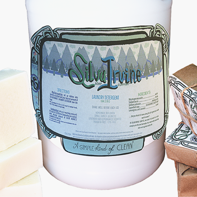 Silva Irvine 128 fl. oz. Laundry Detergent - Silva Irvine Soap Company