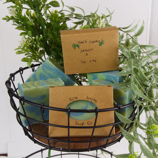Silva Irvine's "Vovó's Garden (Jasmine & Tea Tree)" Soap Bar - A Simple Kind of Clean