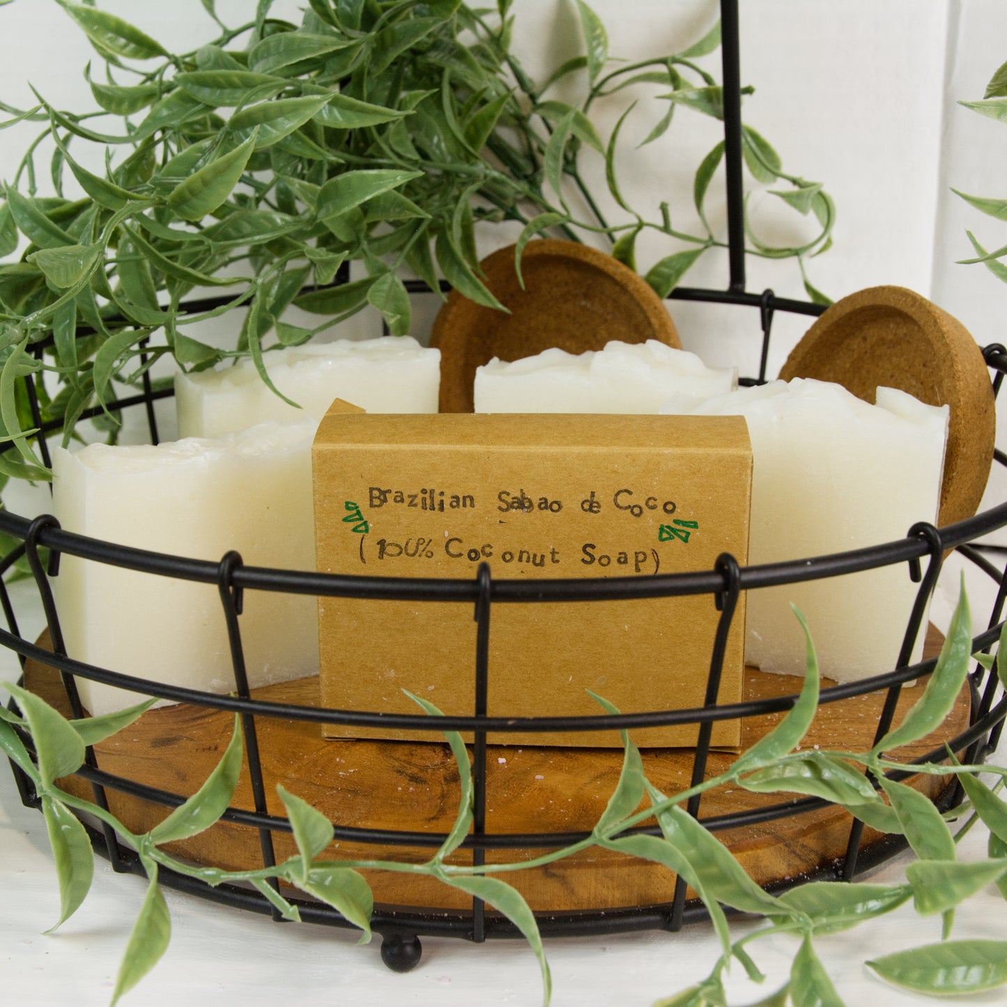 "Sabão de Coco/Brazilian Coconut Soap Bar (Scent-free & Colorant-free)" - A Simple Kind of Clean - Silva Irvine Soap Company
