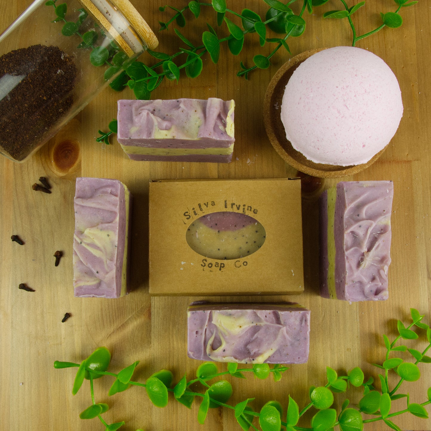 "Love-Love Bar" (Passion Fruit, Cloves & Lemongrass with Poppy Seeds) Signature Soap Bar - A Simple Kind of Clean - Silva Irvine Soap Company