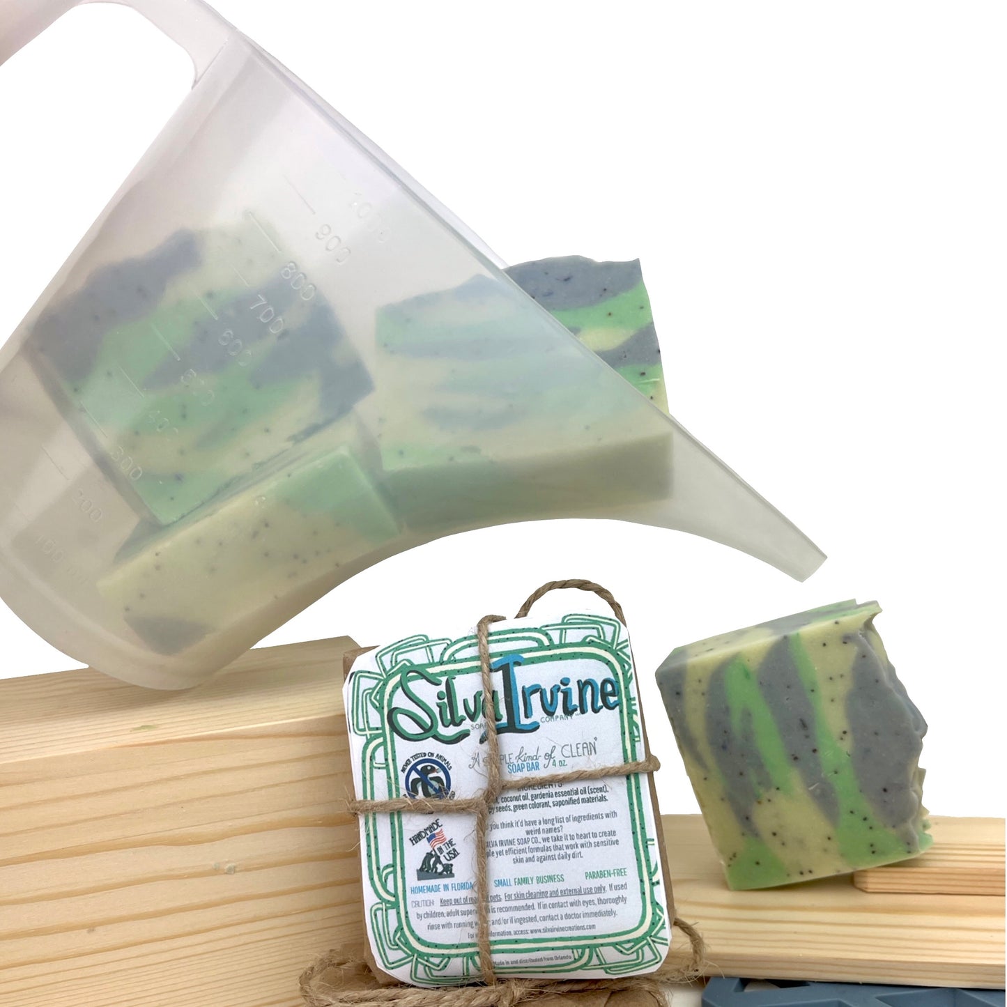 COMING SOON - Silva Irvine's "Once Upon a Spring (Cedarwood, Gardenia & Lavender with Poppy Seeds)" Soap Bar - A Simple Kind of Clean