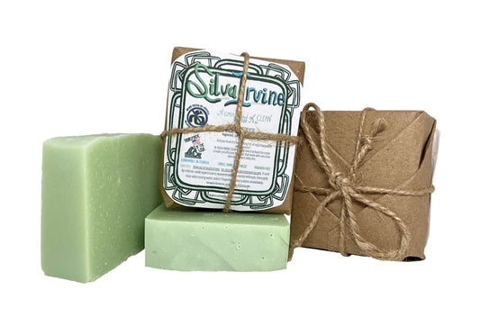 Silva Irvine's "Green Forest" soap bar with Tea Tree essential oil - A Simple Kind of Clean