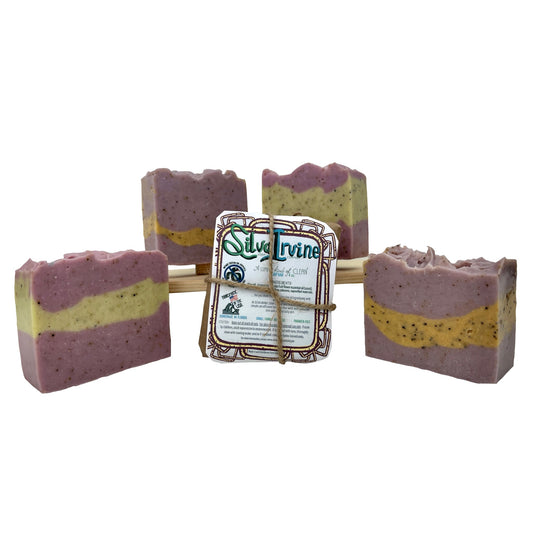 COMING SOON - Silva Irvine's "Love-Love Bar  (Passion Fruit Blossom, Cloves & Lemongrass with Poppy Seeds)" Soap Bar - A Simple Kind of Clean